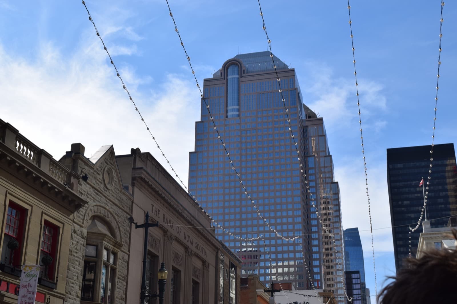 Downtown Calgary skyline on a clear day
