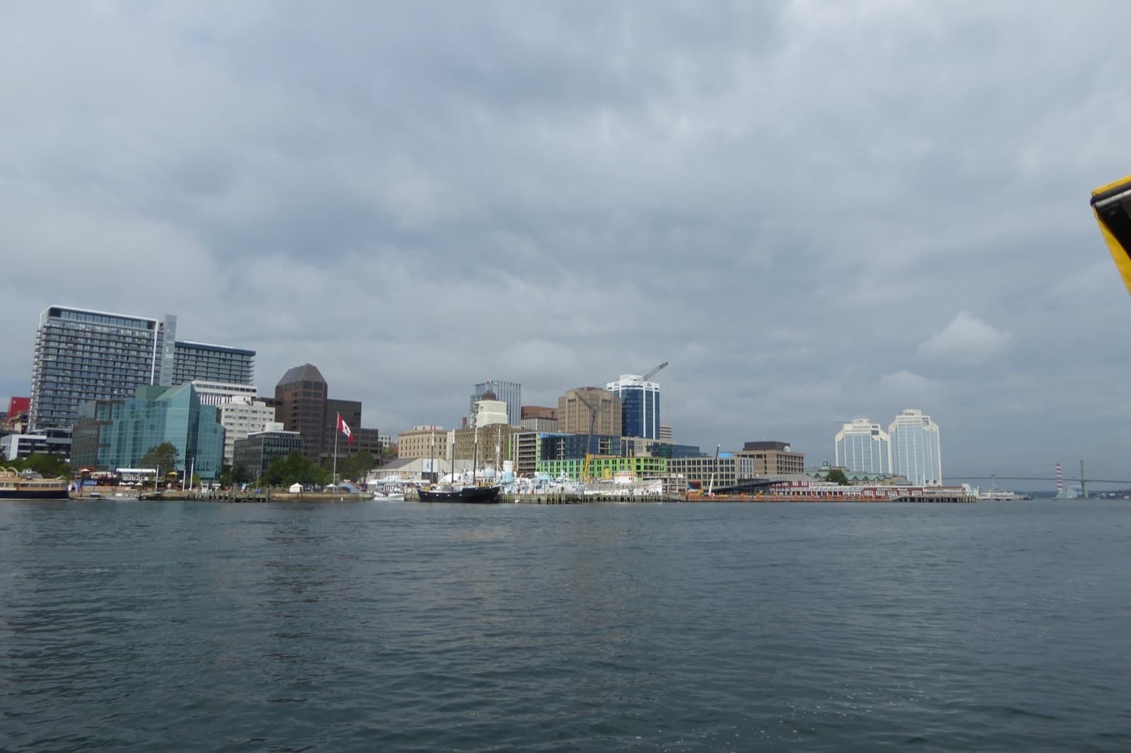 Downtown Halifax skyline seen from the harbour