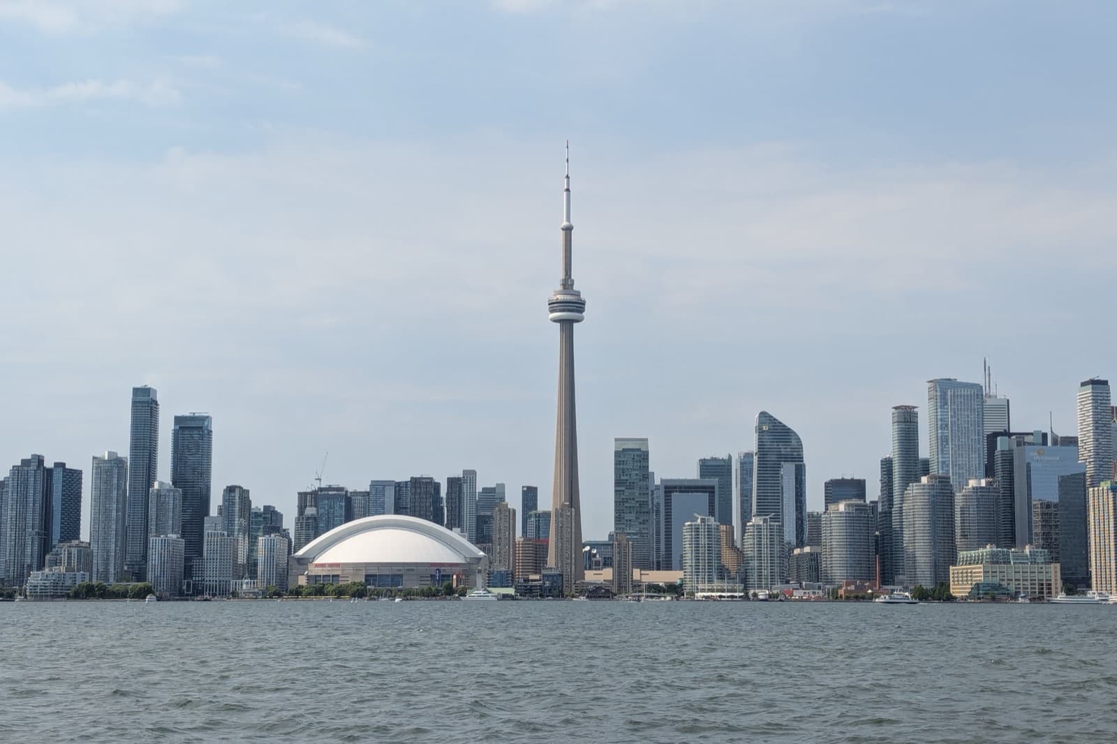 Downtown Toronto skyline with the CN Tower