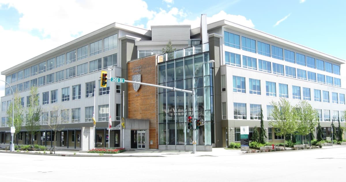 Langley Township City Hall - the heart of Metro Vancouver's fastest-growing Fraser Valley community