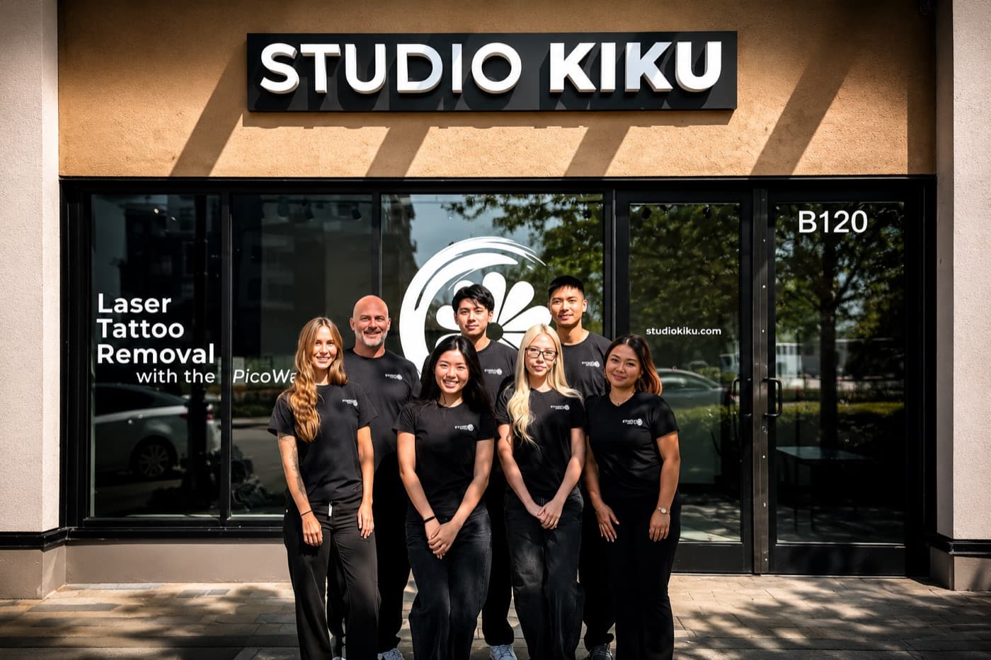 The Studio Kiku team during training