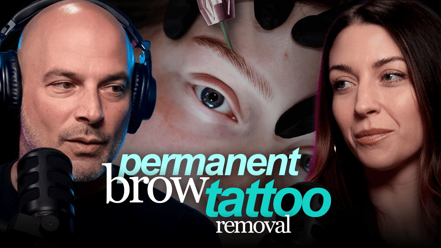 PMU Brow Removal