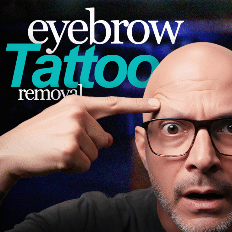 pmu brow removal hair loss